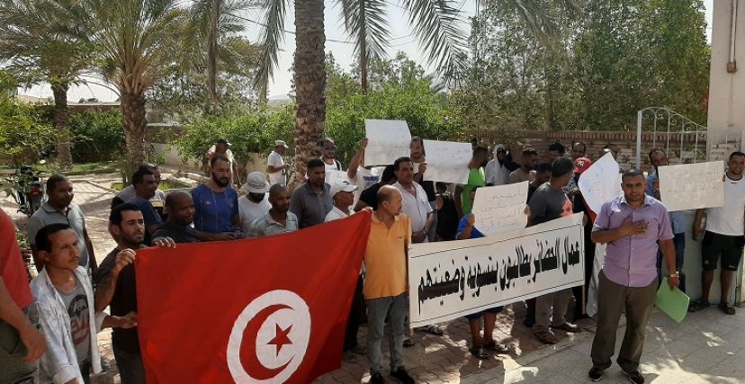 عمال الحضائر يعودون للاحتجاج من جديد.. ويشرحون الأسباب